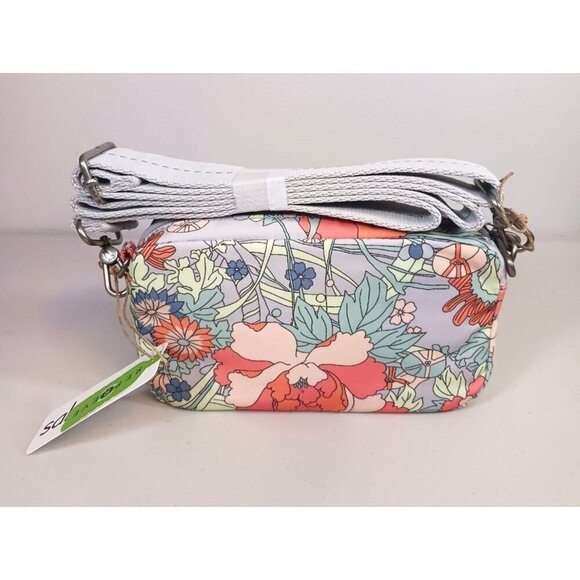 Sakroots Floral Crossbody Smartphone Travel Women's Purse NWT - Picture 1 of 5